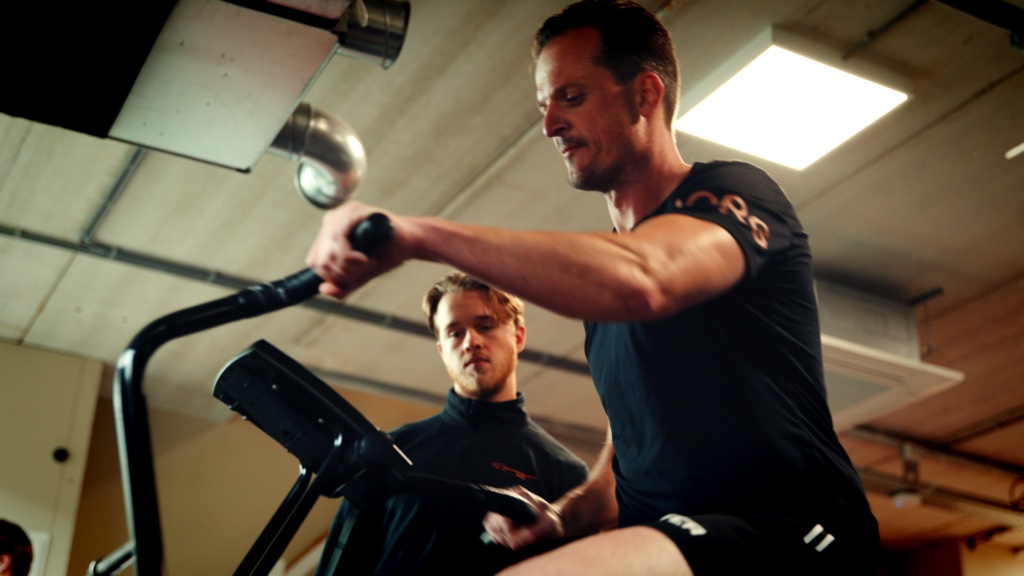 Cardiotraining in het trainingscentrum